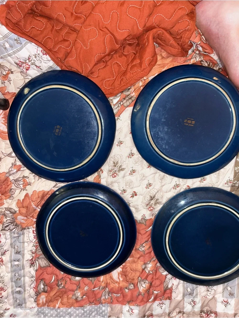 Galaxy Ceramic Salad Plates Set of 4